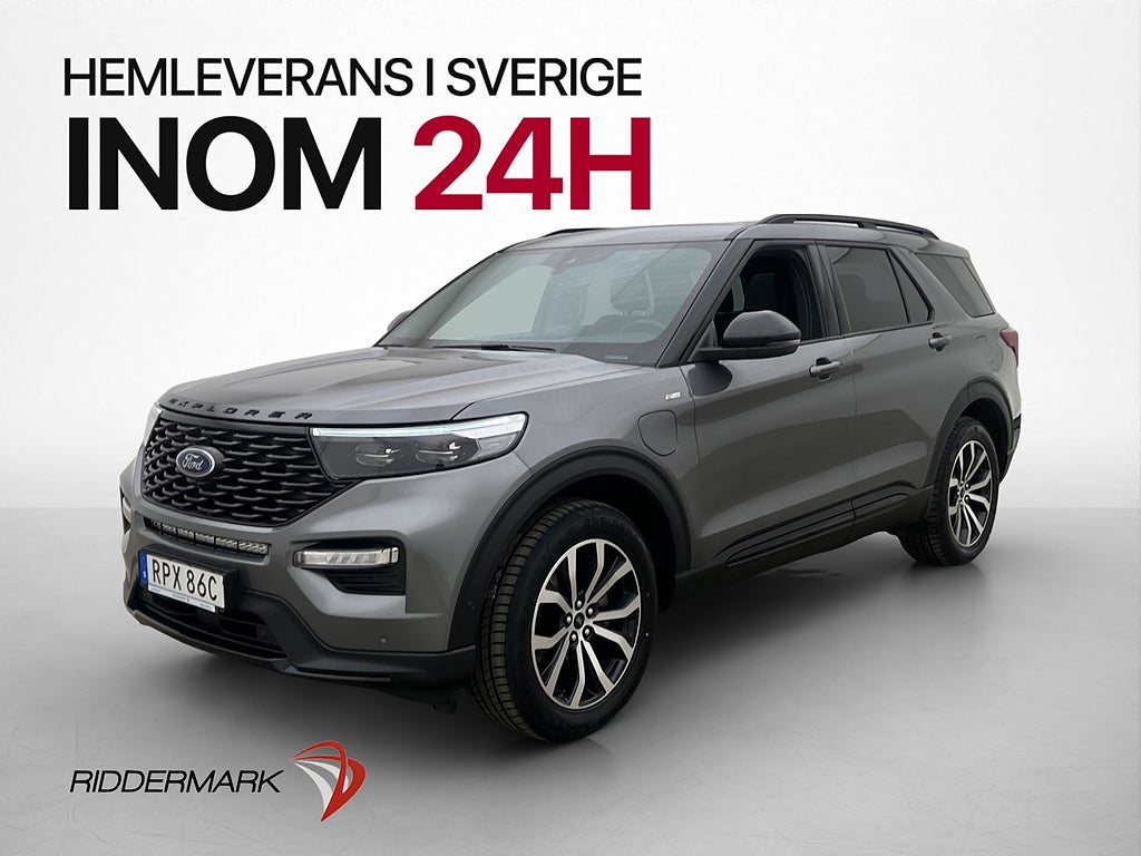 Ford Explorer Plug-In Hybrid AWD ST-Line 7-Sit Pano B&O 360°