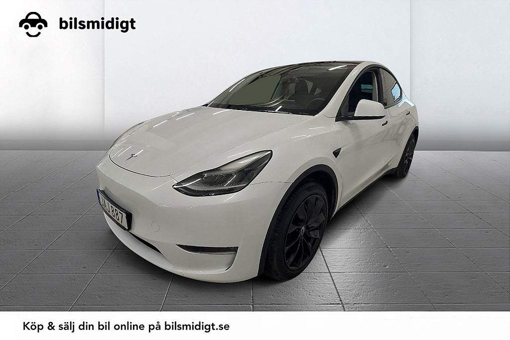 Tesla Model Y Long Range AWD Drag Läder MOMS 514hk