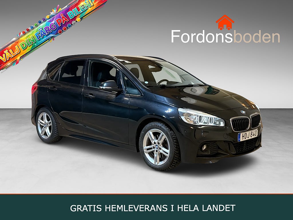 BMW 218 i Active Tourer M-Sport Drag H/K Skinn B-Kamera 136hk
