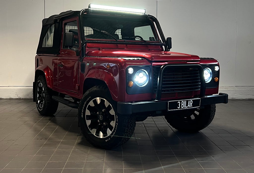 Land Rover Defender 90 Cabriolet Softtop 2.5 TD5 4x4 Svensk