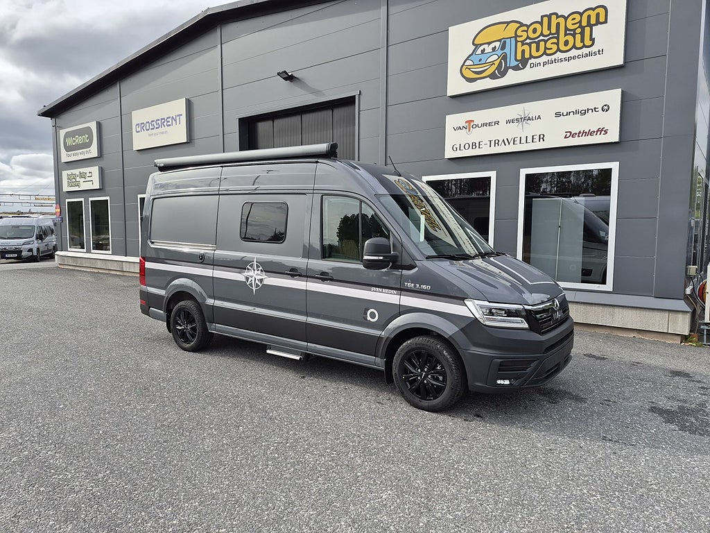 Westfalia Sven Hedin 50 Years MAN chassis, 163 hk, automat, dieselvärme, 2