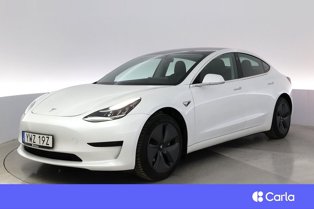 Tesla Model 3 Standard Range Plus Autopilot Pano Drag V-Hjul