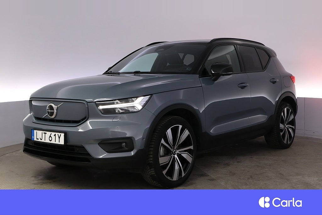 Volvo XC40 P6 Recharge Pro Pano 360 H/K BLIS Elstol Navi