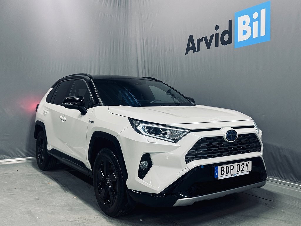 Toyota RAV4 Hybrid AWD-i E-Style JBL Drag M-Värm Elstol 