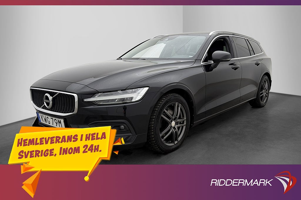 Volvo V60 D3 Advanced Värmare Kamera CarPlay Navi Rattvärme