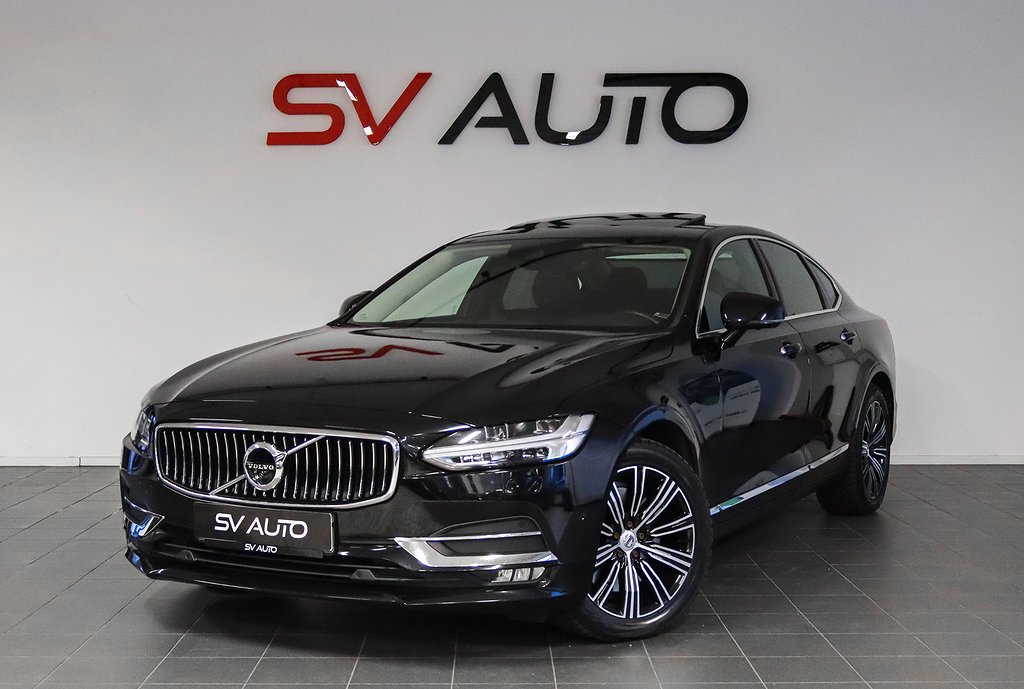 Volvo S90 D5 AWD Inscription B&W Pano Luftfjädring HuD SEUTR