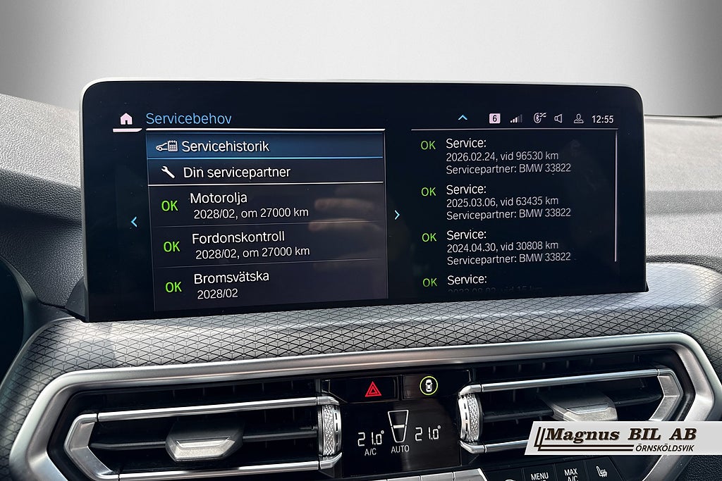 BMW X3 xDrive30e Aut M-Sport Hifi Kamera Navi P-värmare Moms  miniatyr 14