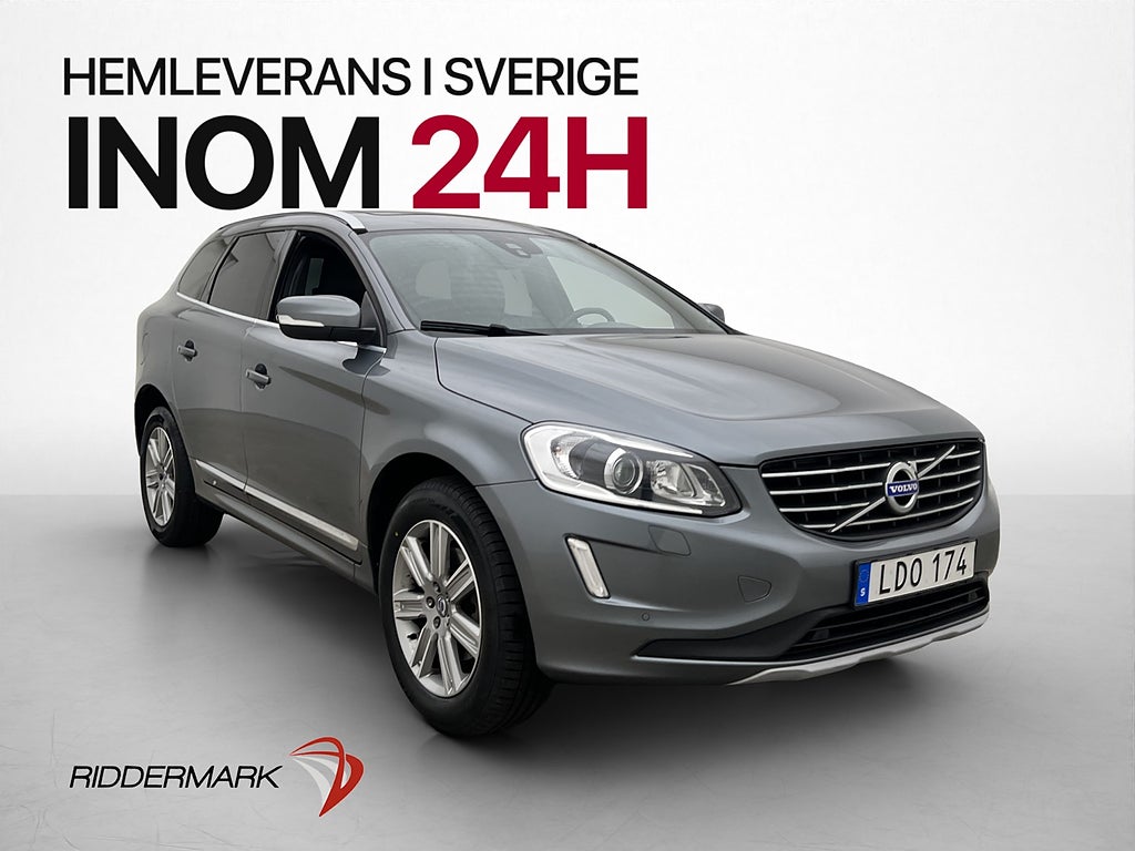 Volvo XC60 D4 AWD 190hk Summum Drag Pano Navi