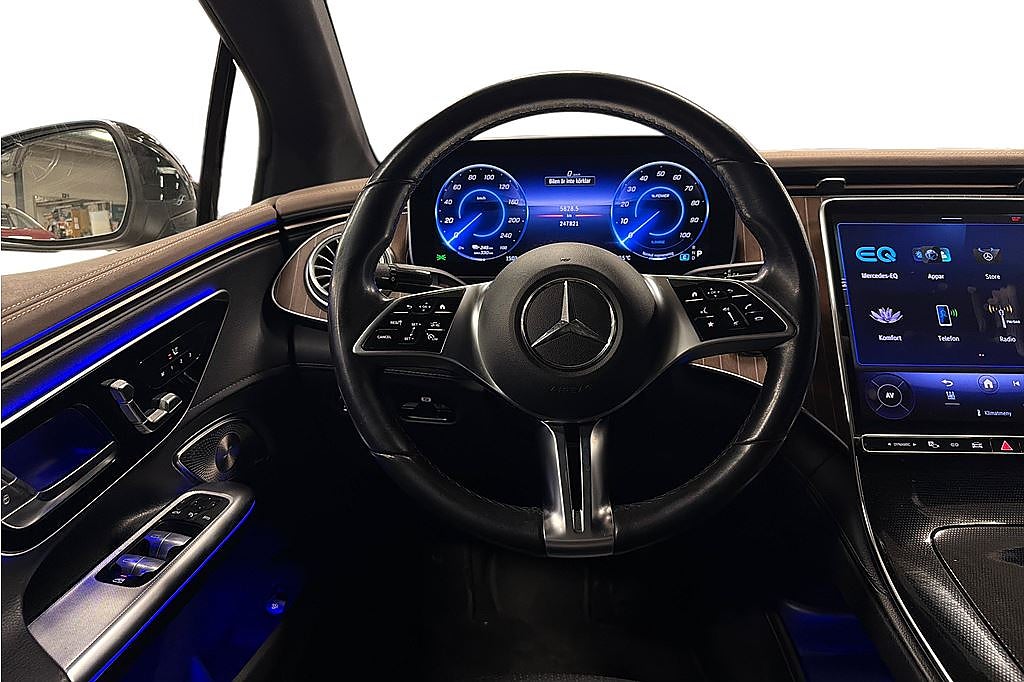 Mercedes-Benz EQE 350+ 90.6 kWh, 292hk, Burmeister, Elstolar, Läder