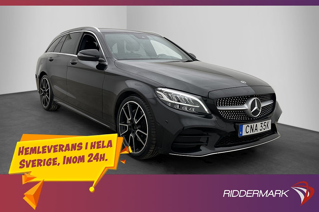 Mercedes-Benz C200 T 184hk AMG Backkamera Drag Navigation