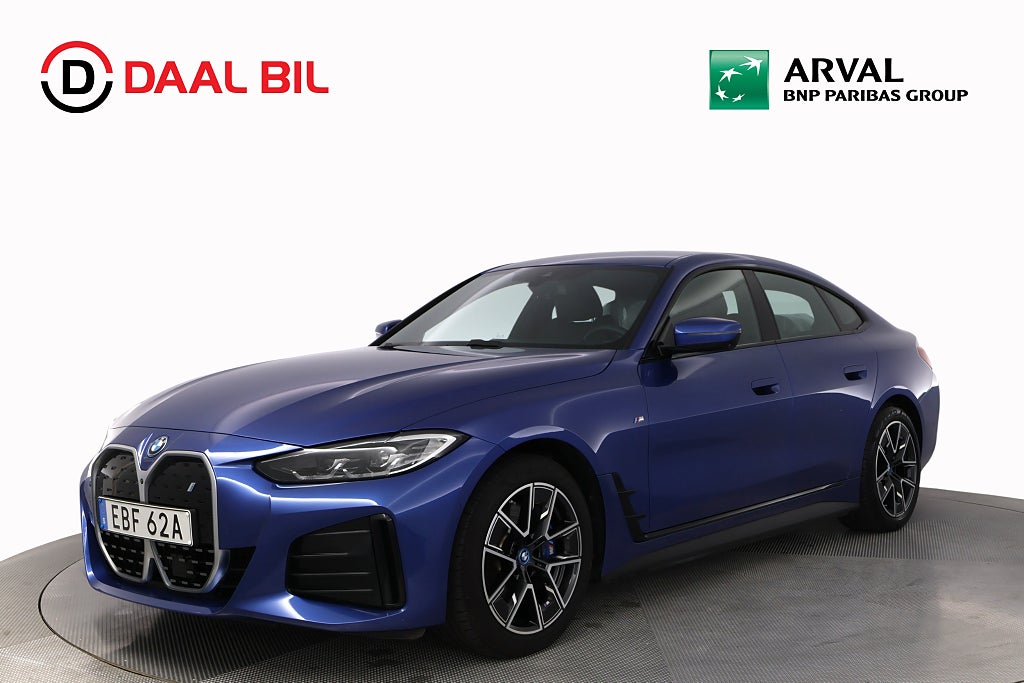 BMW i4 eDRIVE40 GRAN COUPÉ MSPORT 340HK PRIVAT/FÖRETAGSLEASING