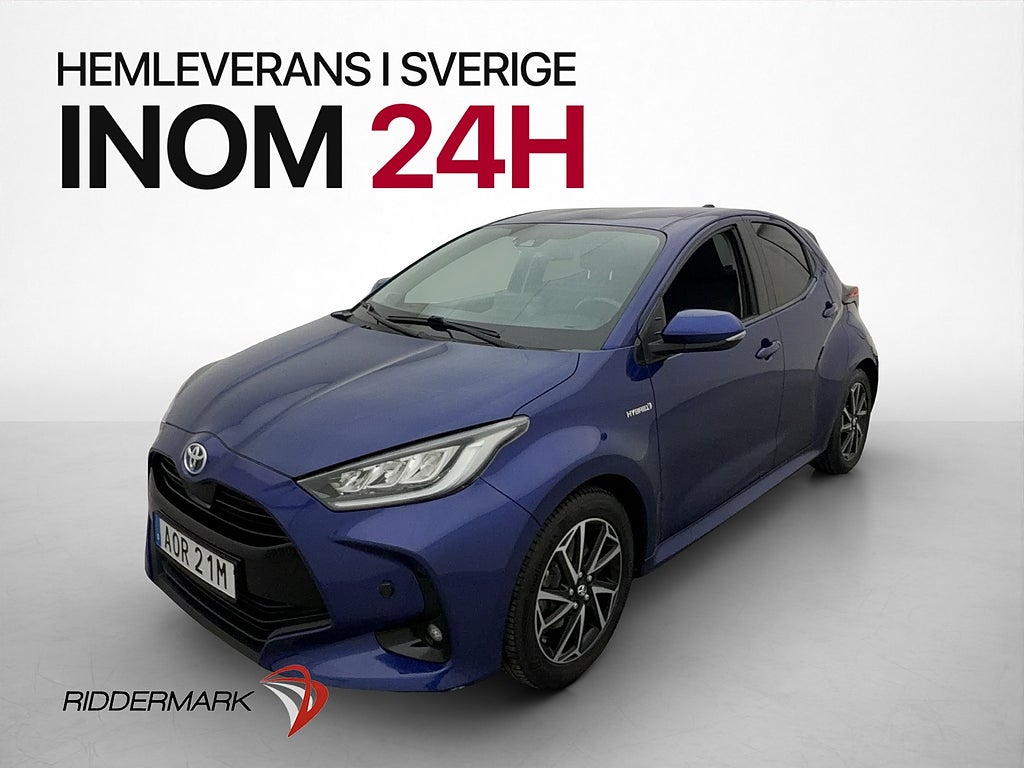 Toyota Yaris Hybrid 116hk Active+ Kamera Bluetooth Farthåll.