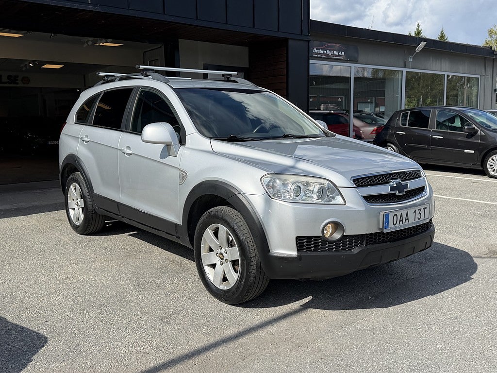 Chevrolet Captiva 2.0 VCDi Euro 4 7 Sits Besiktigad 126 HK