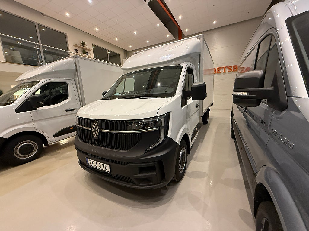 Renault Master E-TECH ELBIL  OMGÅENDE LEVERANS 140 HK skåp med bakgavely
