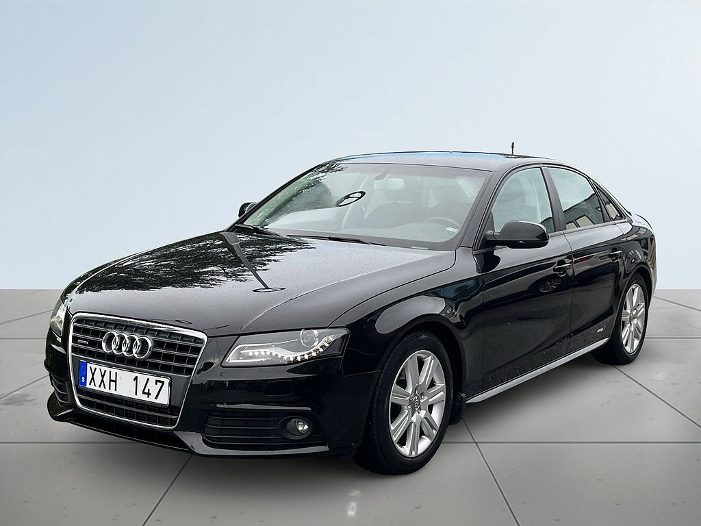 Audi A4 Sedan 1.8 TFSI Quattro MoK/Drag/SoV/Psens/AC/Fhållare