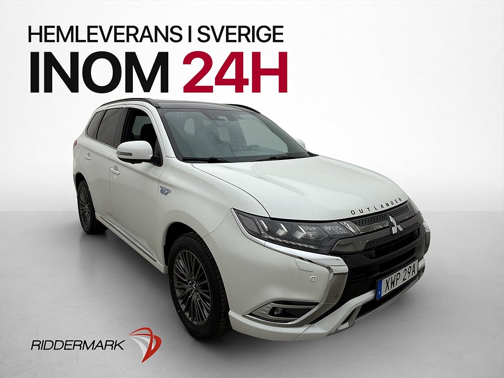 Mitsubishi Outlander PHEV S-Edition 360° T-Lucka Skinn Drag