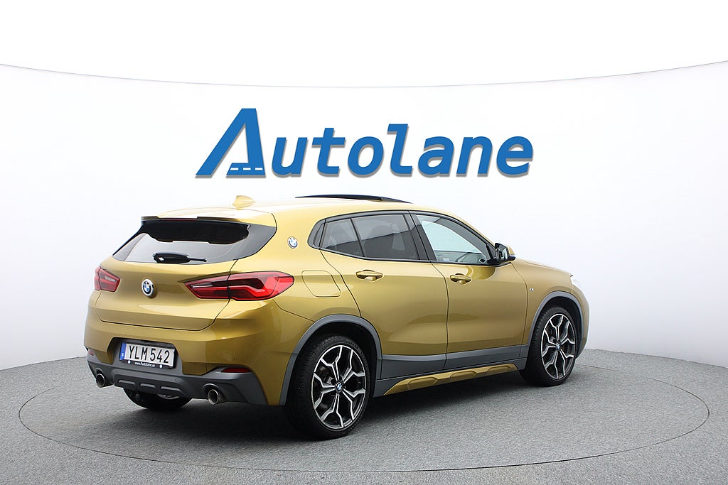 BMW X2 xDrive20d M Sport, Panorama, Dragkrok, HUD, Skinn 190hk