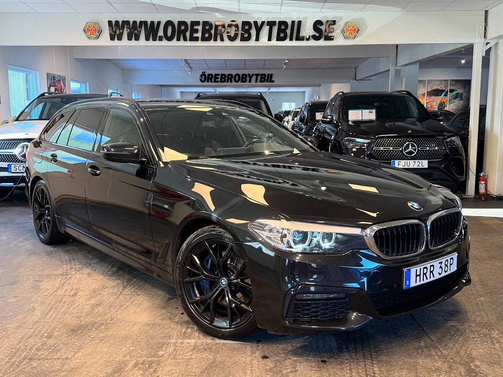 BMW 530i xDrive Touring M Sport Drag Gps Värmare Disp-Key Hi-Fi