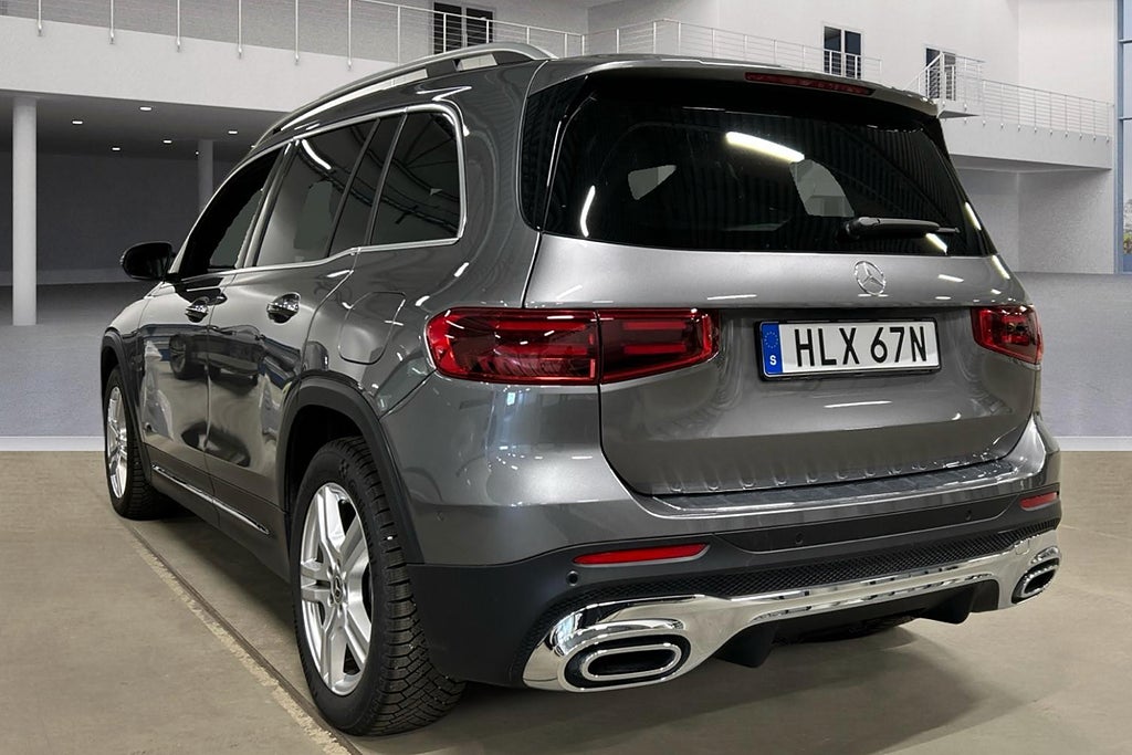 Mercedes-Benz GLB 220 d 4MATIC AMG 7sits Glastak Vinterpaket Drag Elstol - bild 3