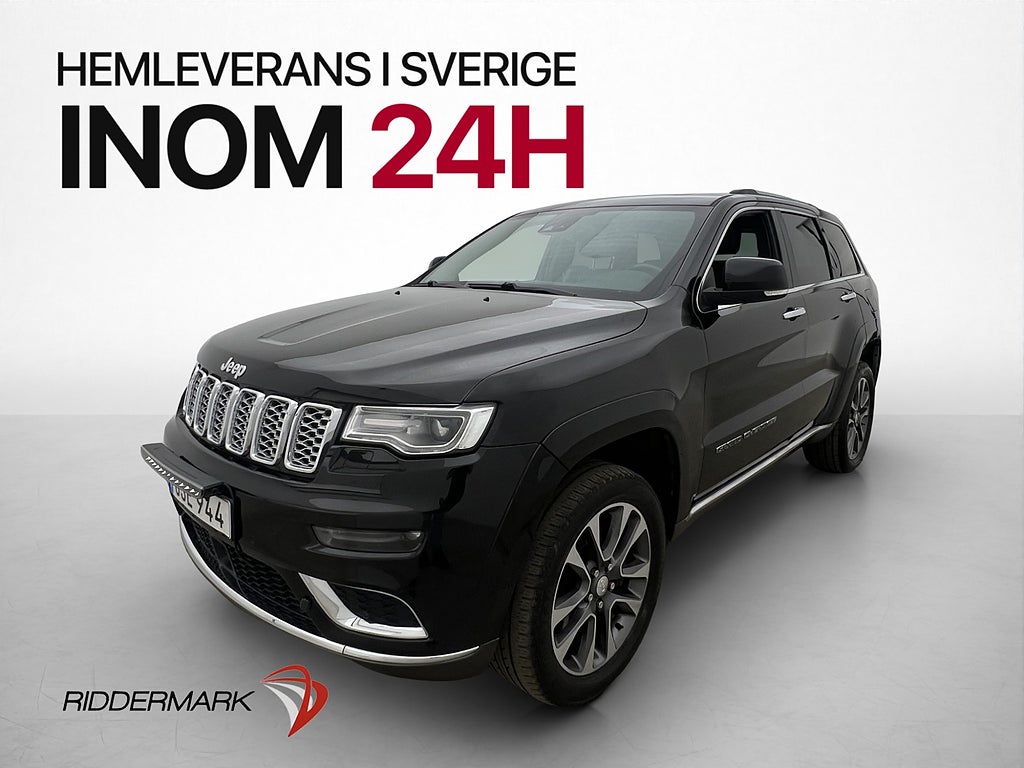 Jeep Grand Cherokee CRD 4WD 250hk Summit Pano H/K Luftfjädr