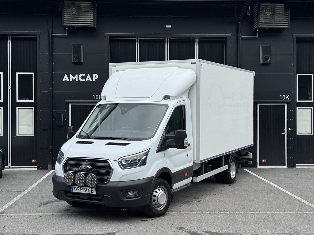 Ford transit 470 / Dually / C1-kort / Lågmil / Last 1.900kg / BGlyft