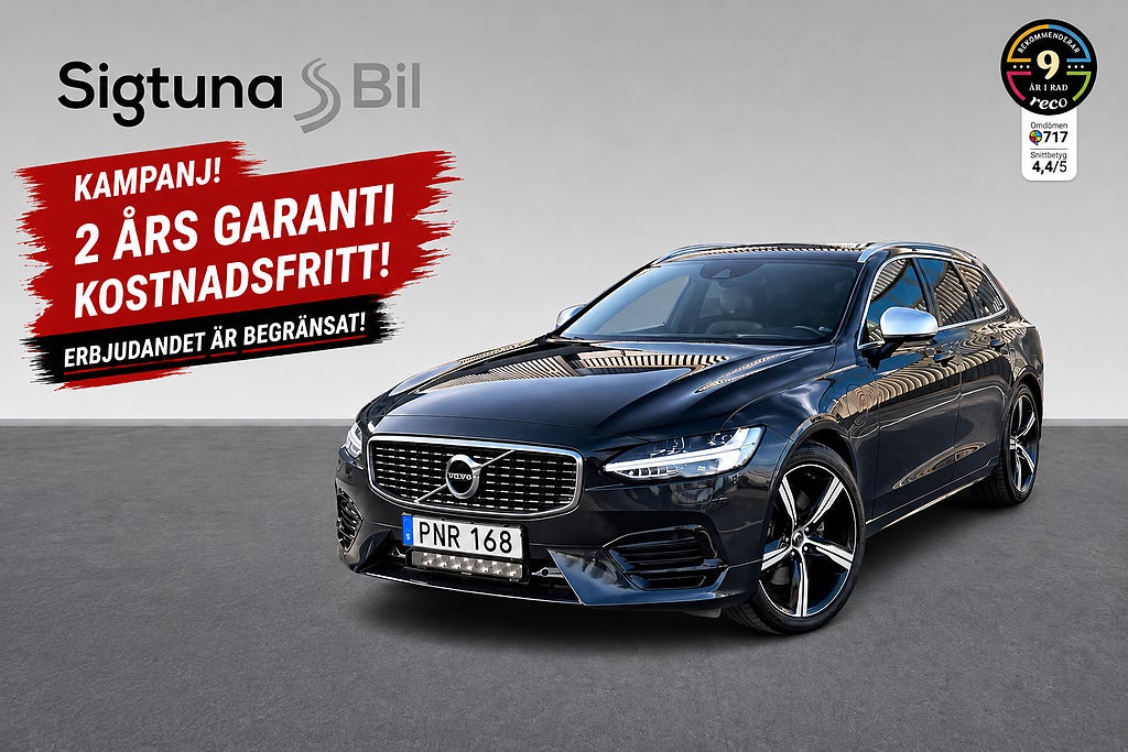 Volvo V90 Recharge T8 AWD R-Design / Drag / Loungepaket 