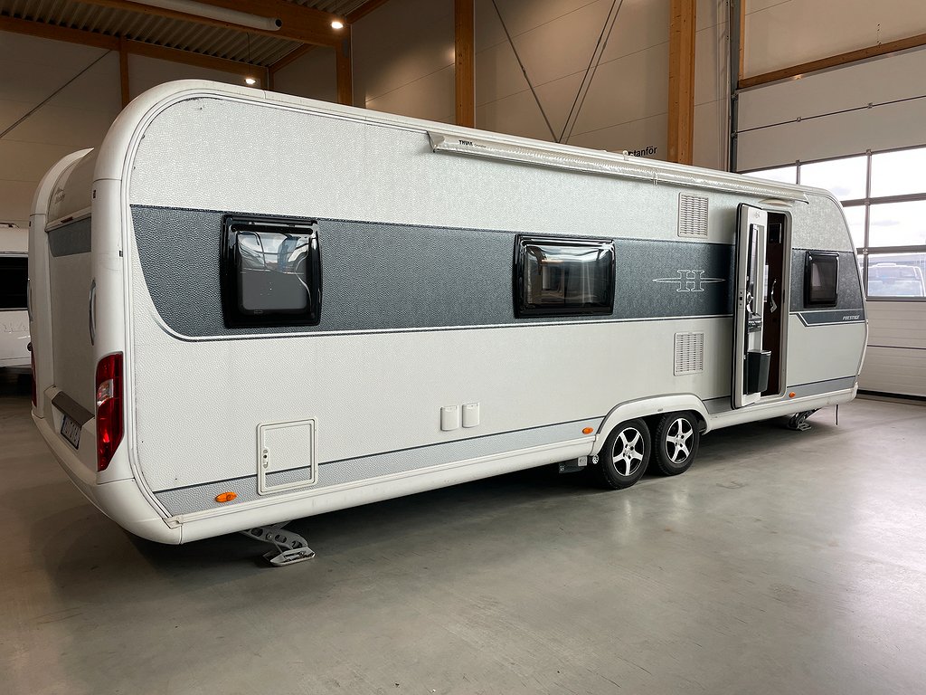 Hobby 720 Prestige KFU /ALDE/Förtält/Mover/AC/Solcell/Barnkammare - Hobby