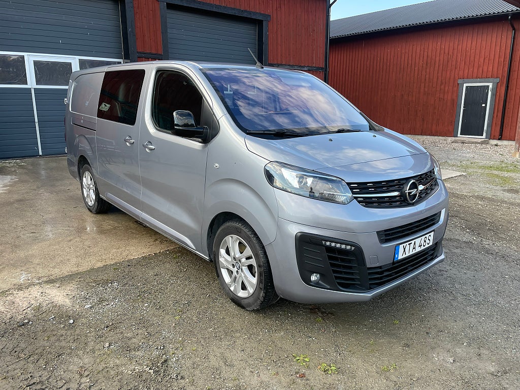 Opel Vivaro Skåpbil IP 2.0 Automat Twin Cab Crev Cab 6 sits