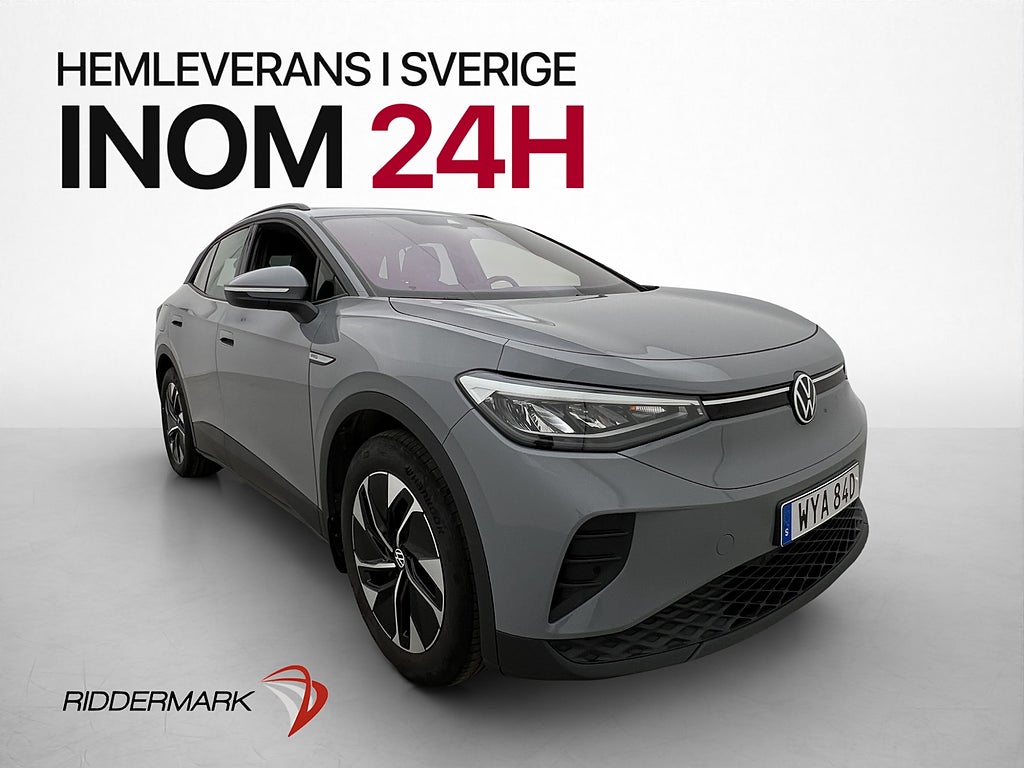 Volkswagen ID.4 Pro Performance 4Motion Värm CarPlay MOMS