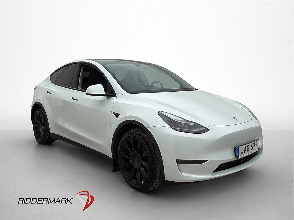 Tesla Model Y Longe Range AWD Dragkrok Autopilot