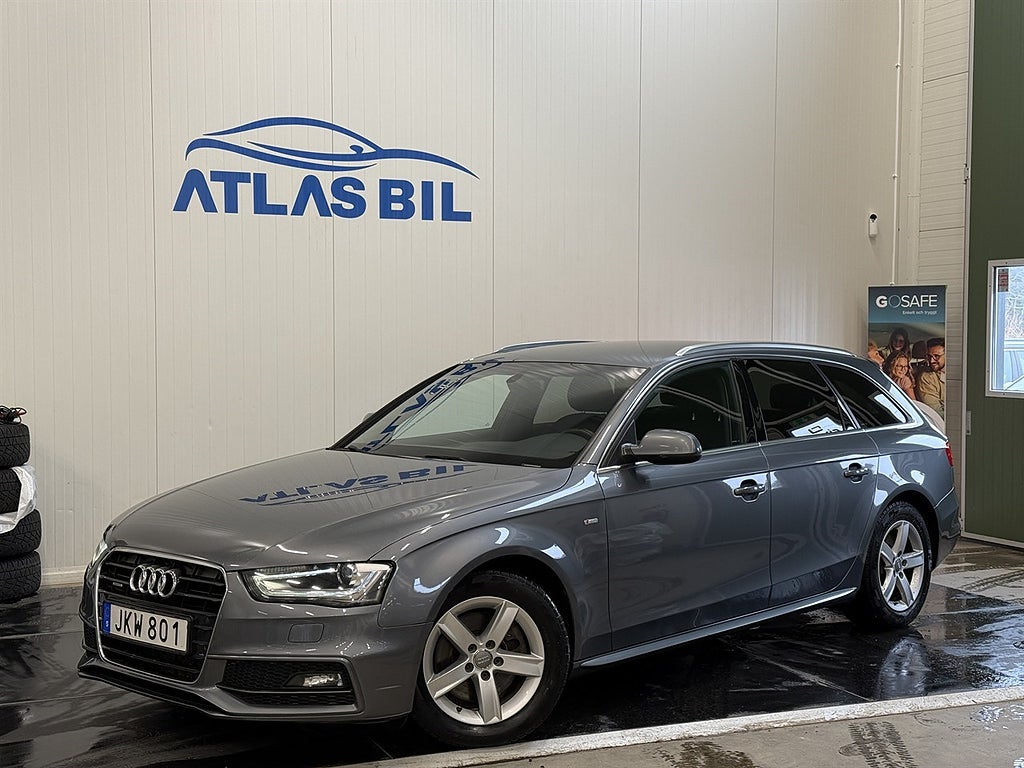 Audi A4 Avant 2.0 quattro S-Line 177hk|Drag|Kamrembytt|