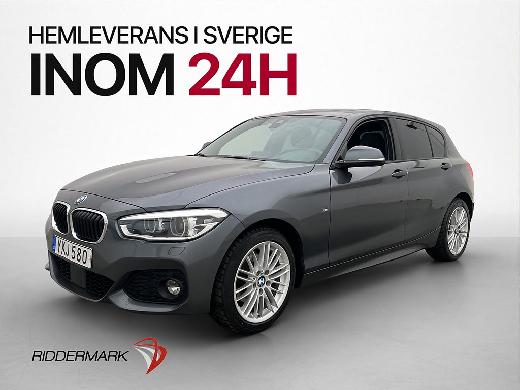 BMW 120D xDrive M Sport Taklucka Kamera Navi Skinn Elstolar