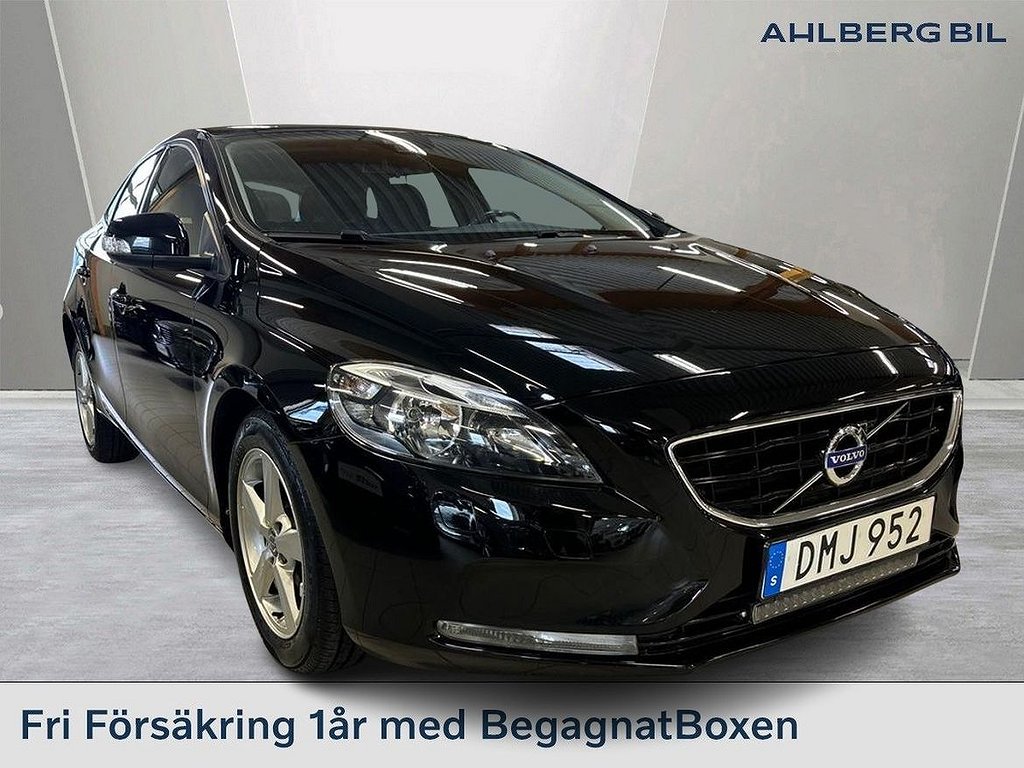 Volvo V40 D2 Your Kinetic, Parkeringsvärmare m tidur, Farthållare, Bluetoo