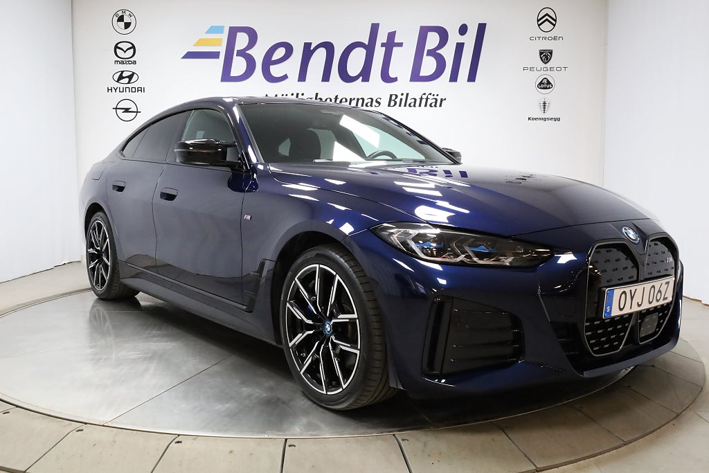 BMW i4 M50 xDrive | Fully Charged | Laserlight | El-stol | HK