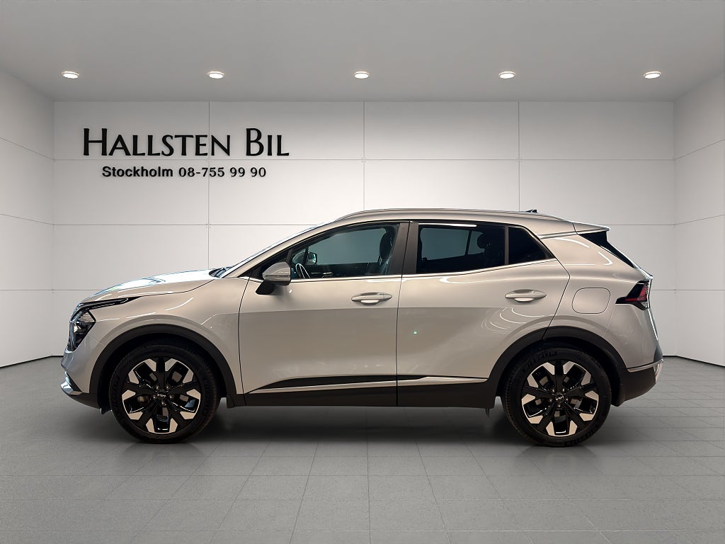 Kia Sportage PHEV Action 265hk Dragkrok Backkamera Sparkling Silver