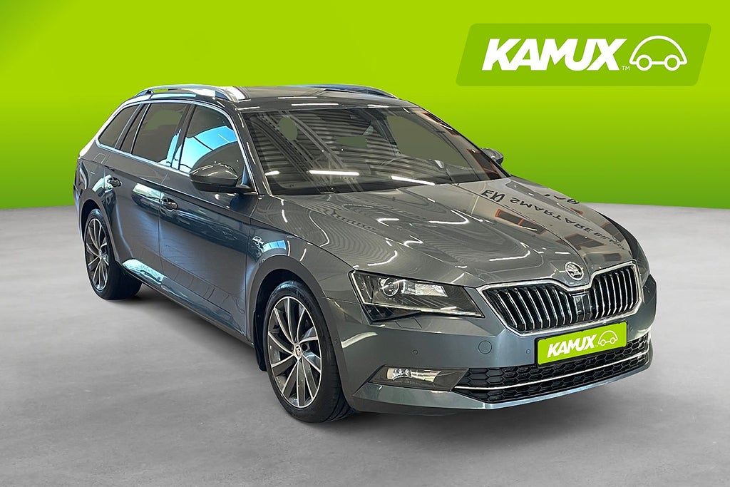 Skoda Superb Kombi 2.0 TDI 4x4 L&K Navi B-Kam Canton P-Värm Drag CarPlay