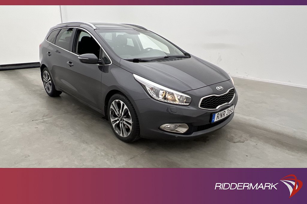 Kia Cee´d SW CRDi 128hk EX Värmare Pano Navi Elstol m minne