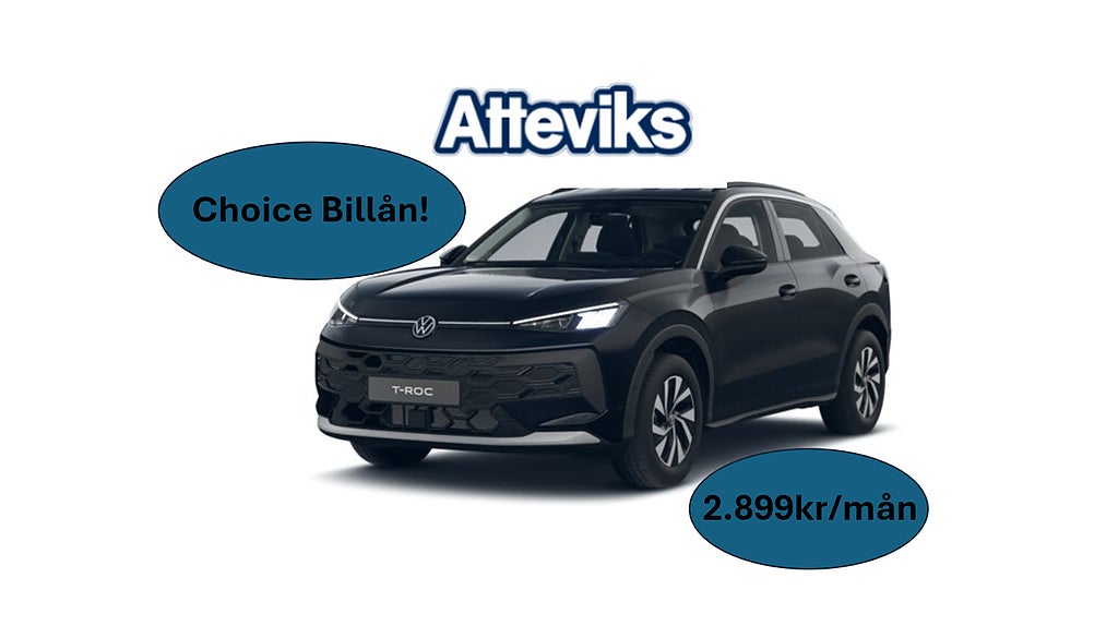 Volkswagen T-Roc eTSI 150hk *Choice billån kampanj*