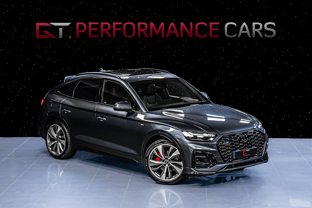 Audi Q5 SB 45 Q S-Line MOMS Pano Luftfjädring 21" B&O-3D Drag