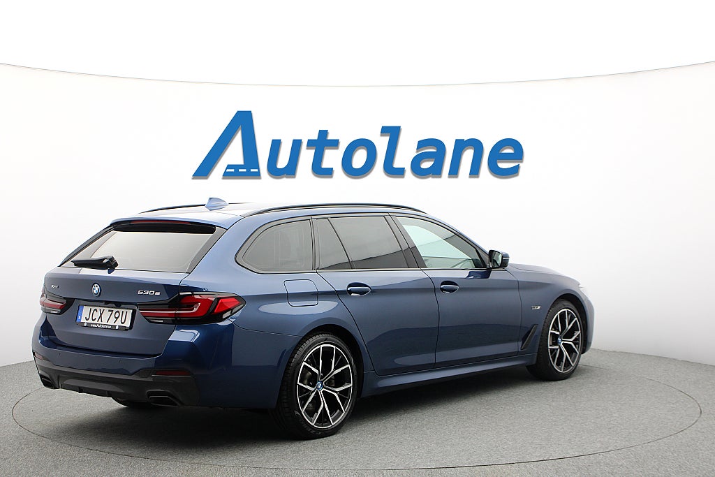 BMW 530e xDrive Touring, M Sport, 360°, HUD, HK, Drag, 292hk