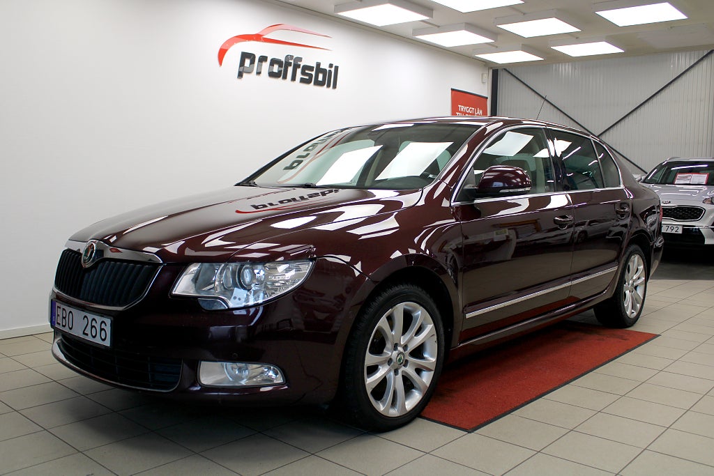 Skoda Superb 1.8 TSI DSG Automat Navi Ny servad 160hk Euro 5