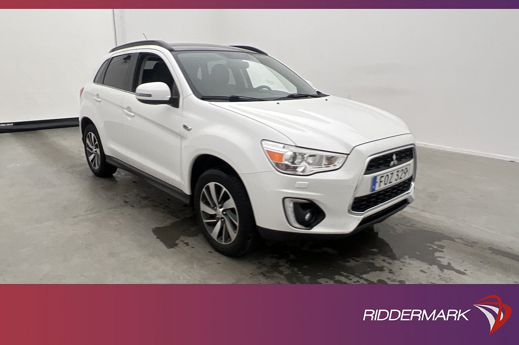 Mitsubishi ASX 2.2 4WD 150hk Business Pano Värm Kamera Drag