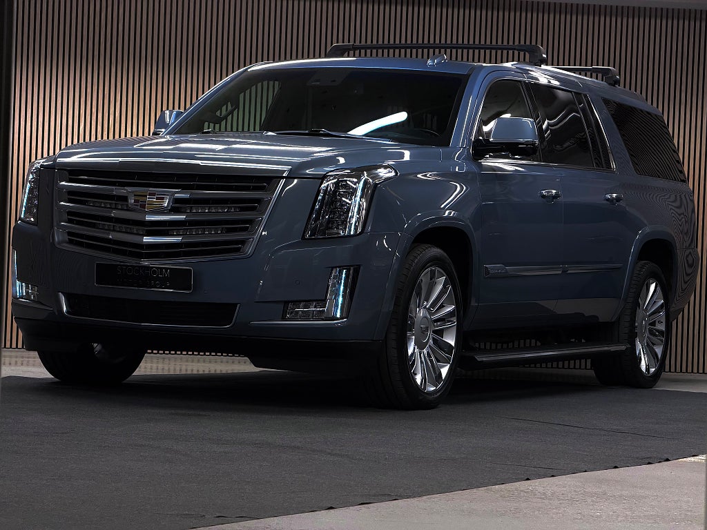 Cadillac Escalade ESV LONG/ PLATINUM/ 6.2 V8 4WD HYDRA-MA/FULL UTR/7-SITS