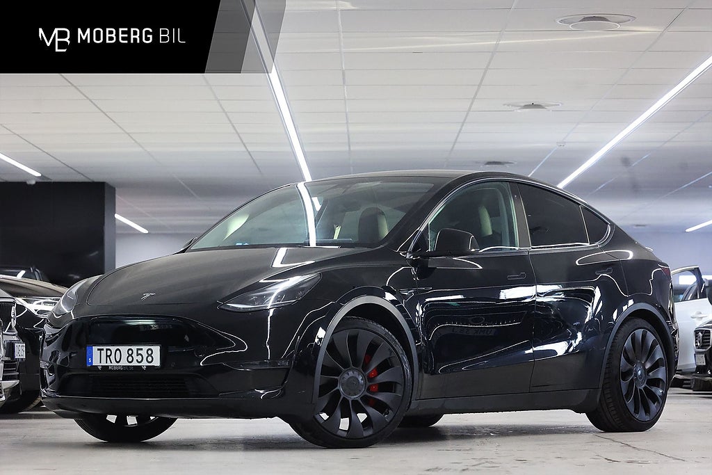 Tesla Model Y Performance 534hk Pano Läder Navi Premium Ljudsystem