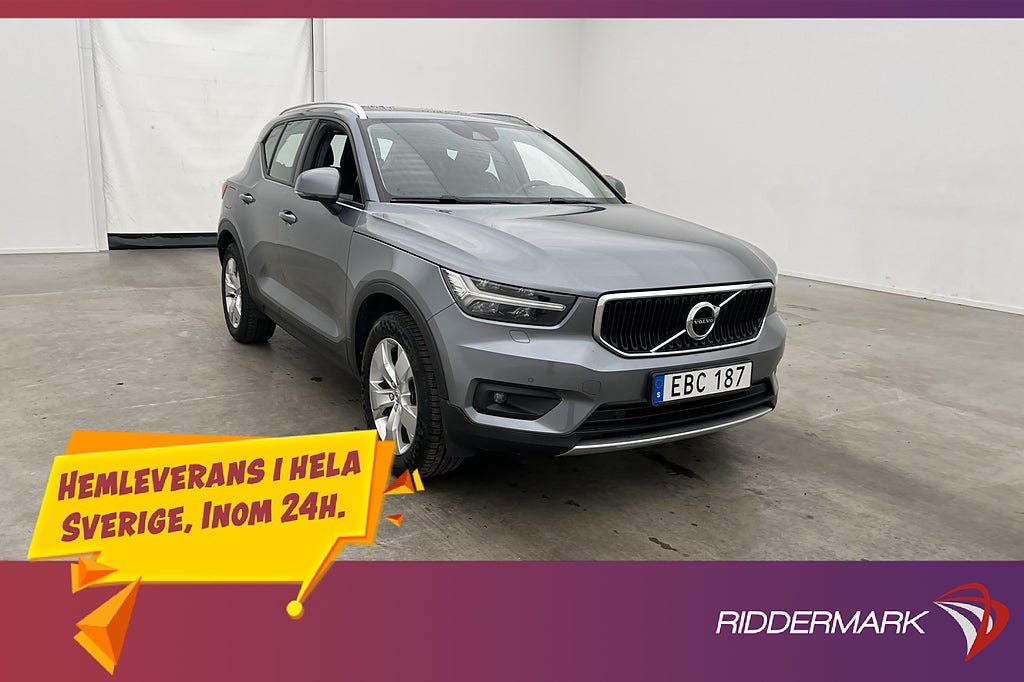 Volvo XC40 T3 156hk Momentum Pro VOC Värmare Drag