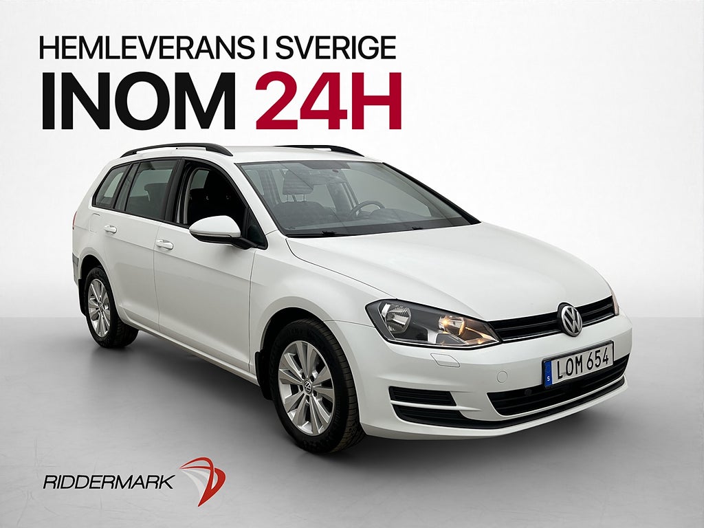 Volkswagen Golf SC TDI 4M 110hk Värmare Bluetooth Drag