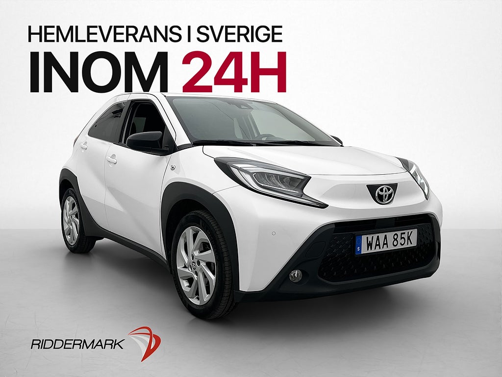 Toyota Aygo 1.0 72hk Play Kamera Adaptiv-Farthållare