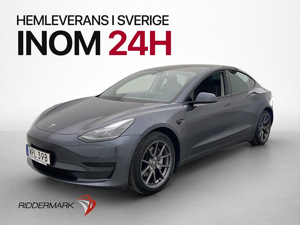 Tesla Model 3 Standard Range Plus Autopilot Svensksåld