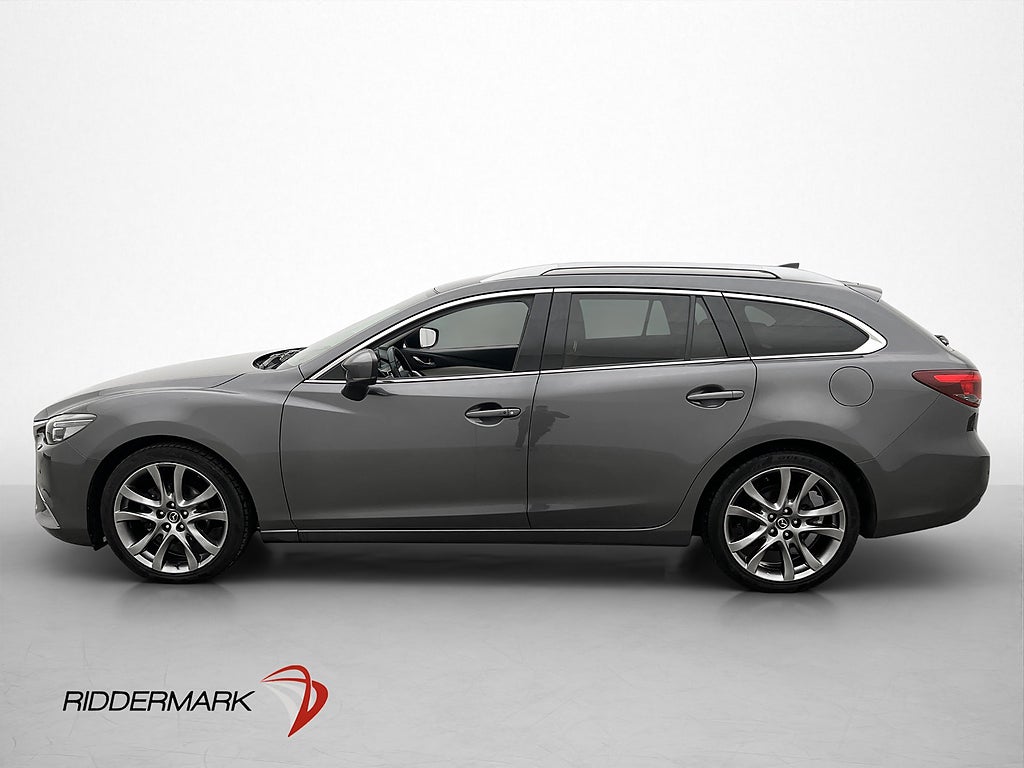 Mazda 6 2.2 175hk AWD Optimum BOSE HuD Kamera Skinn Drag