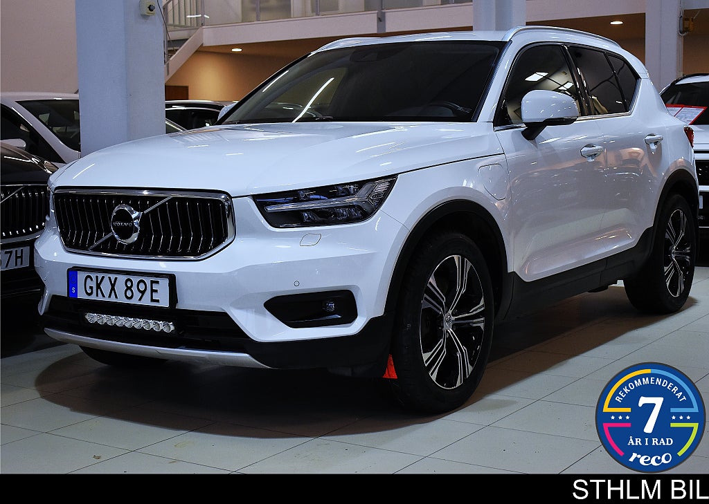 Volvo XC40 Recharge T5 Inscription Navi VOC Drag 4,95% ränta Moms